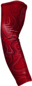 "Topographic" Arm Sleeves (Pair) - Custom Sublimated Compression Gear