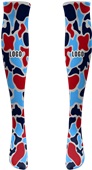 Custom Team Sports Socks - Sublimated Knee-High Socks - "DuckCamo"