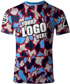 Custom All Sport Jersey - Sublimated "DuckCamo" Cool Performance Unisex Crew Tee