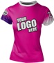 Sublimated Womens/Girls All-Sport Jersey - Custom "GradientStripes" Cool Performance Crew