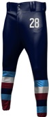 Sublimated Tapered Baseball Pant - "Bandit" Performance Stretch