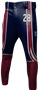 Sublimated Tapered Baseball Pant - "Striker" Performance Stretch