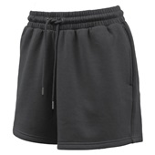 Womens Fleece Shorts With Side Pockets 3" Inseam