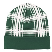 Mega-Plaid Beanie
