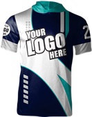 Sublimated Hood Tee - Custom "Striker" Cool Performance Unisex Tee