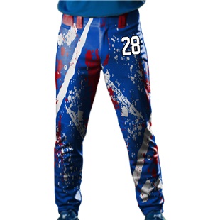 Champro Triple Crown 2.0 Knicker Pant W/ Scarlet Braid (Piping) - Cardinal Comet Baseball