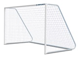 6.5'H x 12'W x 2'B x 6'D Soccer Goals - Classic Club Round Goal (PAIR)