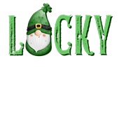 Epic Adult/Youth St. Patrick's Day Lucky Leprechaun Gnome Cotton Graphic T-Shirts