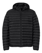 Weatherproof Men's Lightweight Poly-Filled Hooded Puffer Jacket 26715