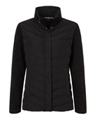 Weatherproof Women's Mixed Media Chevron Jacket W26719