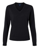 Devon & Jones Women's New Classics V-Neck Sweater DG445W