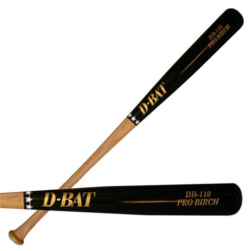 D-Bat Pro Birch-110 Two-Tone Baseball Bats