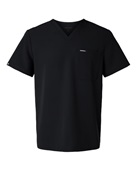 Jaanuu Men's Holmes Everyday 1-Pocket Scrub V-Neck Top M10001