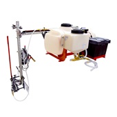 LineRider Electric UTV Bed Mounted Airless Line Striper