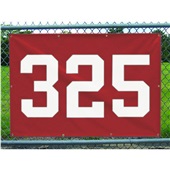 325 Distance Marker - Baseball Outfield (24" Numbers)