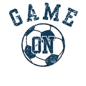 Epic Ladies Game On Soccer College School Club Fan V-Neck Graphic T-Shirts