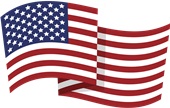 Epic Adult/Youth USA Flag 2 Mascot Club Rec Sports Team Cotton Graphic T-Shirts