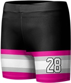 Sublimated Custom "Bandit" Women's Compression Shorts