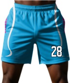 Cool Performance Sublimated 5" Shorts - Custom "Cobra"