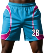 Cool Performance Sublimated 5" Shorts - Custom "Swoop"