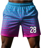 Cool Performance Sublimated 5" Shorts - Custom "Triangles"