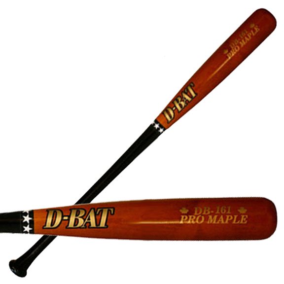 D-Bat Pro Maple-161 Two-Tone Baseball Bats - Baseball Equipment & Gear