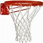 Bison Front Mount Double-Rim Basketball Goal with No-Tie Netlocks BA37N