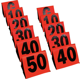 Fisher Foldable Football Side Line Markers