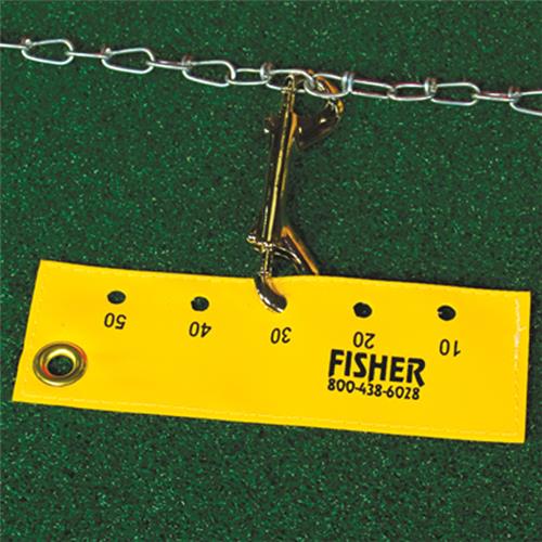 Fisher Football Chain Clip Markers