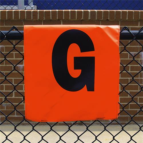 Fisher Football Fence Mount Sideline Markers