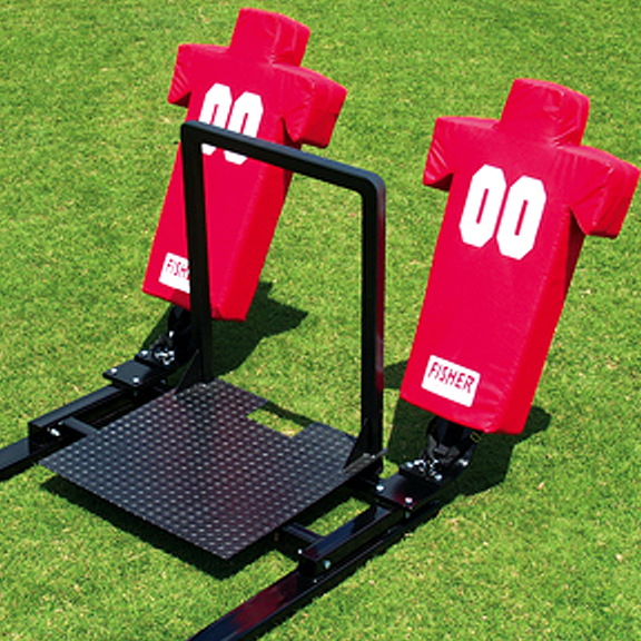 Fisher Football Jr Blocking Sleds Coach's Platform Football Equipment