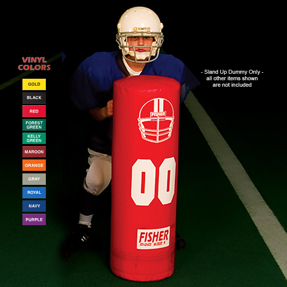 Fisher JD150 Round 13" Football StandUp Dummies Football Equipment and Gear