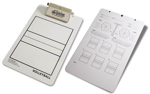 Tandem Coaches' Deluxe Volleyball Clipboard