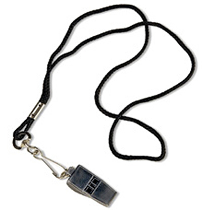 Tandem Sport Pea-less Whistle and Lanyard