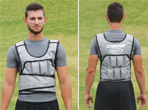 Fisher Sports Training 12 lb Weighted Vests