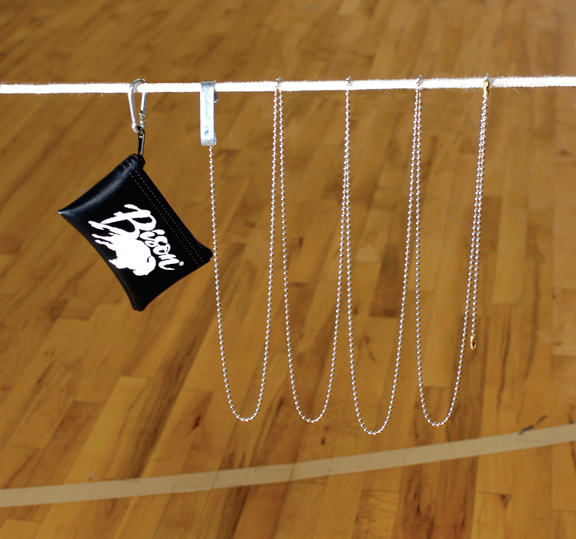 Bison Volleyball Chain Net Height Gauge Volleyball Equipment and Gear