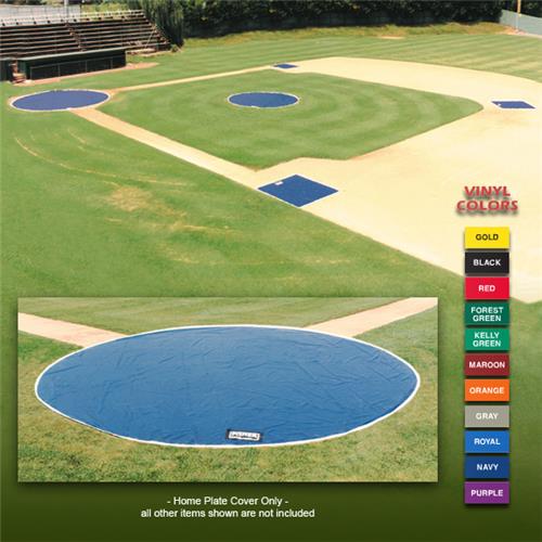 Fisher Baseball 18 oz. Vinyl 20' Home Plate Covers