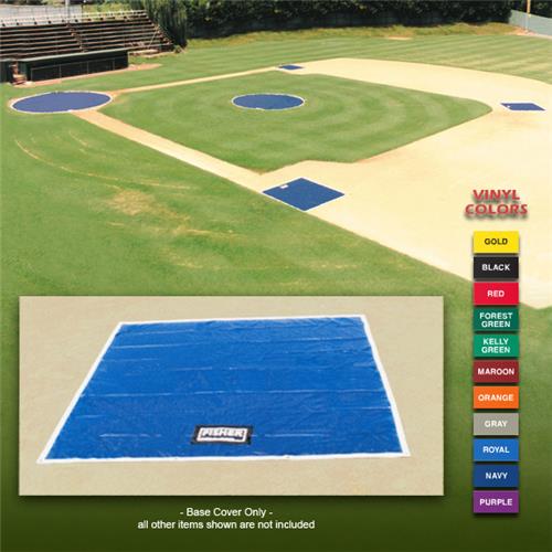 Fisher Baseball 18 oz. Vinyl 10' Sq. Base Covers