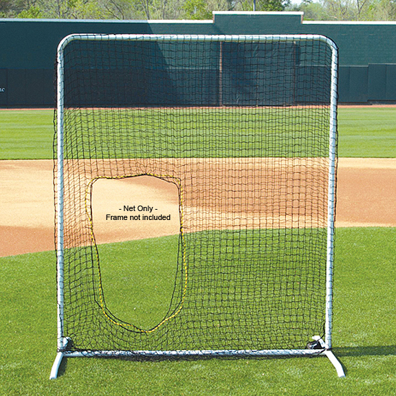 Fisher Softball Pitcher Protector Screen Nets Baseball Equipment & Gear
