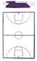 Fisher Basketball Playmaker Plus Erase Clipboards