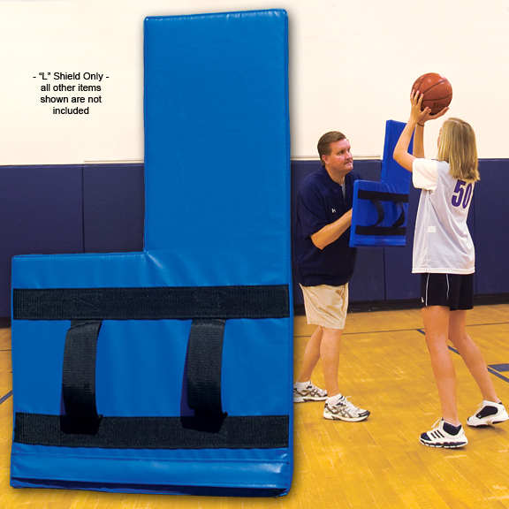 E25655 Fisher Basketball "L" Shield Training Aids