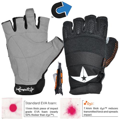 AllStar Youth d3o HF Football Lineman Gloves Football Equipment and Gear