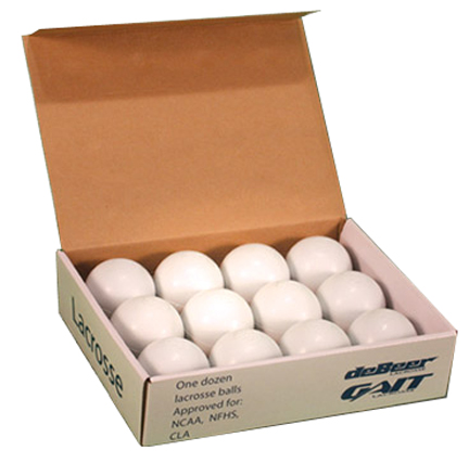 Gait DeBeer 3-pack lacrosse marble balls NCAA NFHS approved new ball 