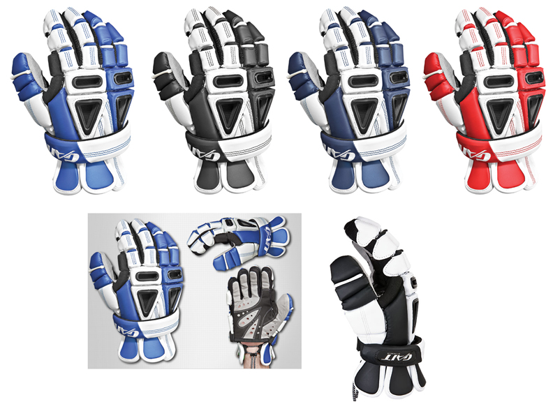 E25965 Gait Mens Mutant X Lacrosse Gloves 4 Colors