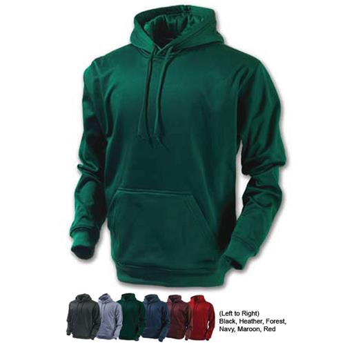 TURFER Premium Fleece Warm-Up Hoodies. Decorated in seven days or less.