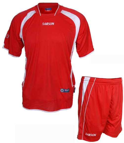 Sarson Bonn/Athens Soccer Uniform Kit. Printing is available for this item.