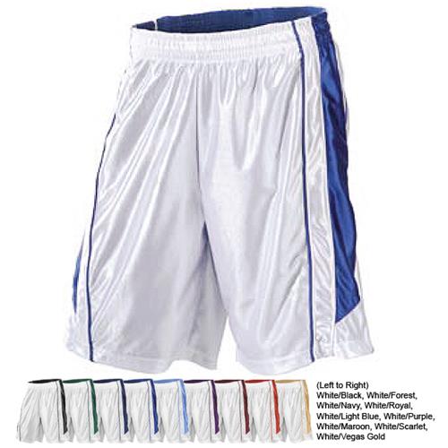 TURFER Reversible Dazzle Basketball Game Shorts - Basketball Equipment ...