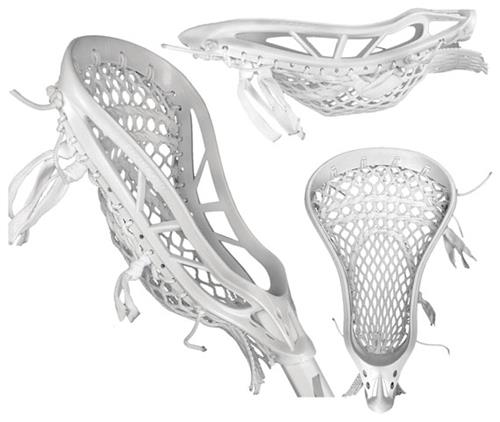 thumbnail image 2 of Harrow Crossbow X DuraMesh Lacrosse Head - Strung Black Head NCAA Compliant For All Positions 2 of 11