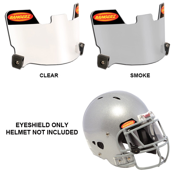 BANGERZ, HS9900 ProVU Maxx Molded Eyeshield Closeout Sale Football