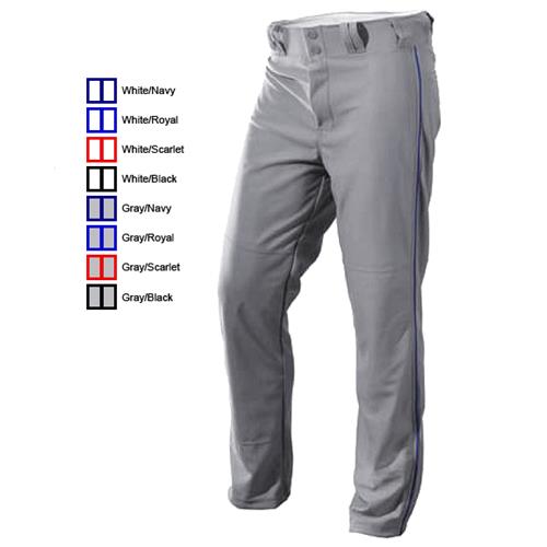 E26265 TURFER Pro Style Open Bottom Baggy Baseball Pants